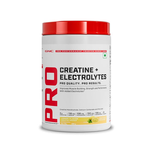 GNC CREATINE + ELECTROLYTES (UNFLAVOURED) POWDER 250G