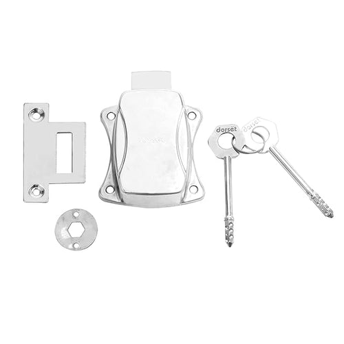 Dorset Cupboard Lock - 25 mm Cupboard Locks for Wardrobes