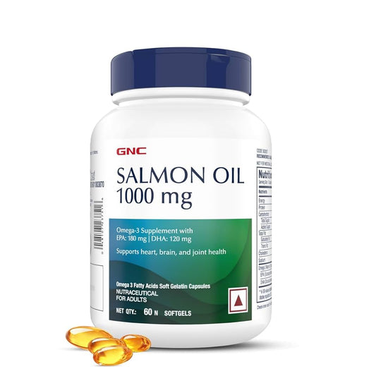 GNC Salmon Oil 1000mg Softgel 60s