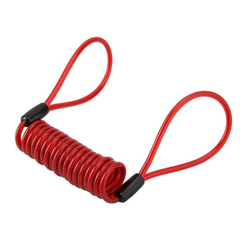 Security Red PVC Practical Bicycle Reminder Cable