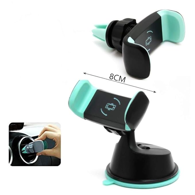 Dual Purpose 360-Degree Rotating Mobile Car Mount