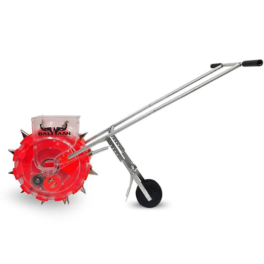 S-12 Red 12T Agricultural Hand Operated Manual Seeder, MTAK-MA-HA-5311