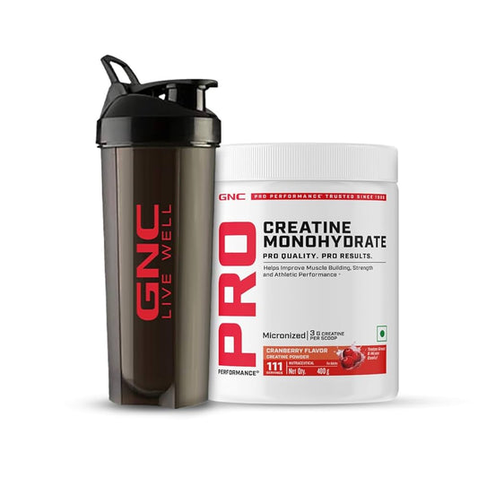 GNC Creatine Monohydrate Powder Cranberry 400gm
