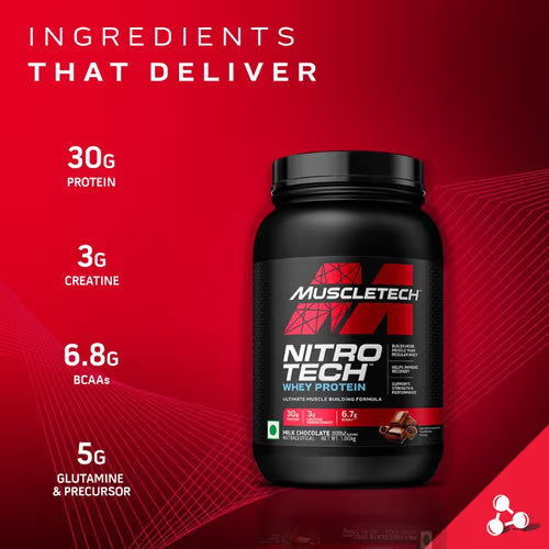 Muscletech Nitro-Tech Whey Protein (Choco)