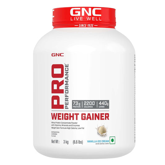 GNC PP Weight Gainer 2200 Powder Vanilla 3kg