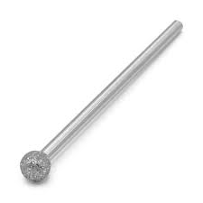 Import 5mm Fine Diamond Medium Length ENT Burr