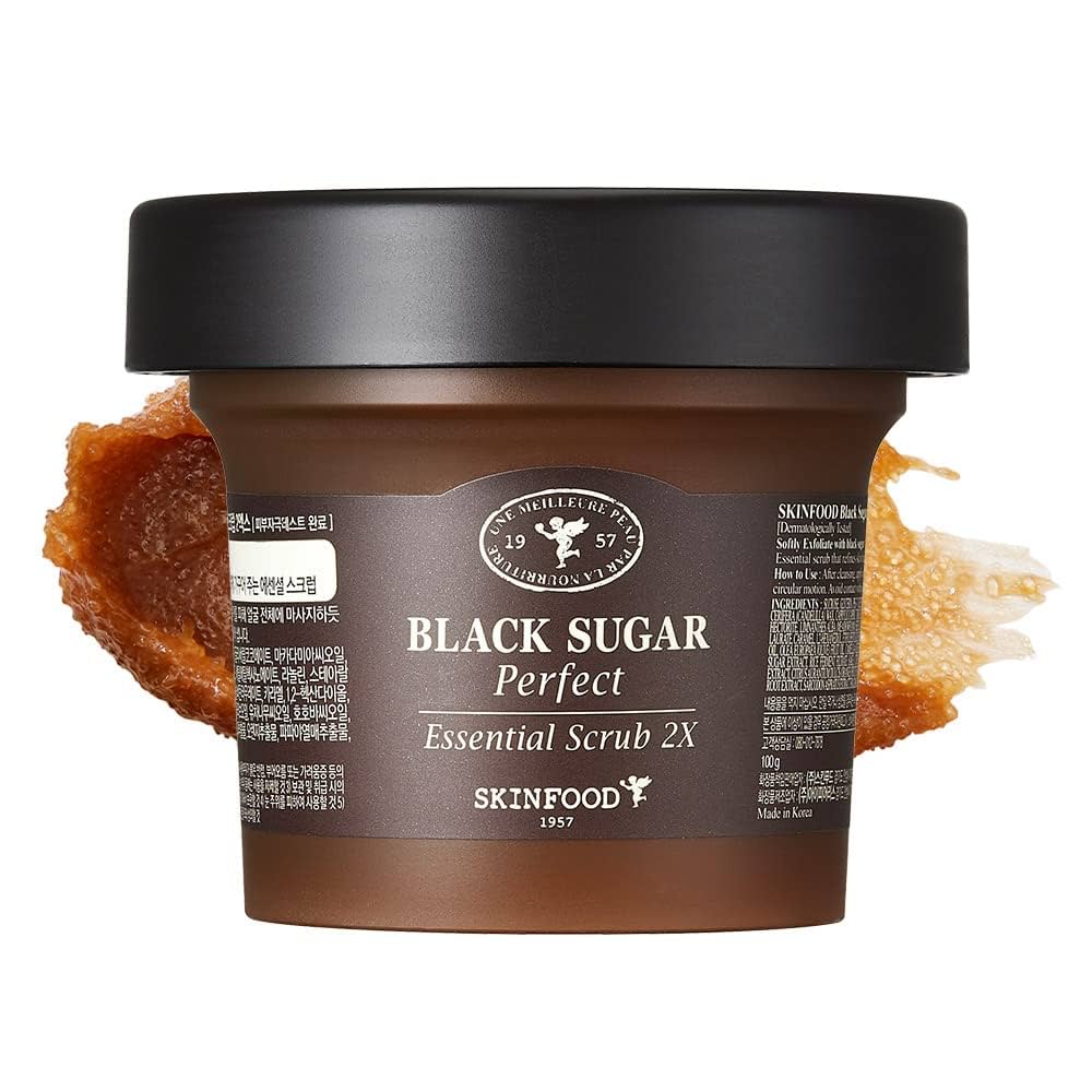 Skinfood BLCAK SUGAR PERFECT ESSENTIAL SCRUB 2X