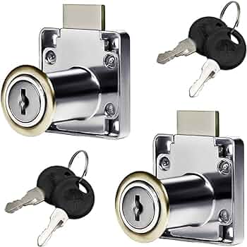 Iron Sliding Multipoint Lock Multipurpose Furniture Locks, Drawer, Stainless Steel