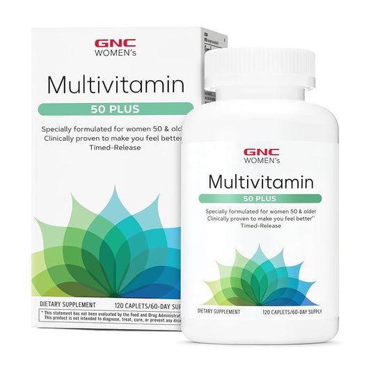 GNC Women's Multivitamin 50 Plus Tab 1x120