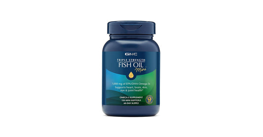 GNC Triple Strength Fish Oil (Mini) SoftGel 1x240
