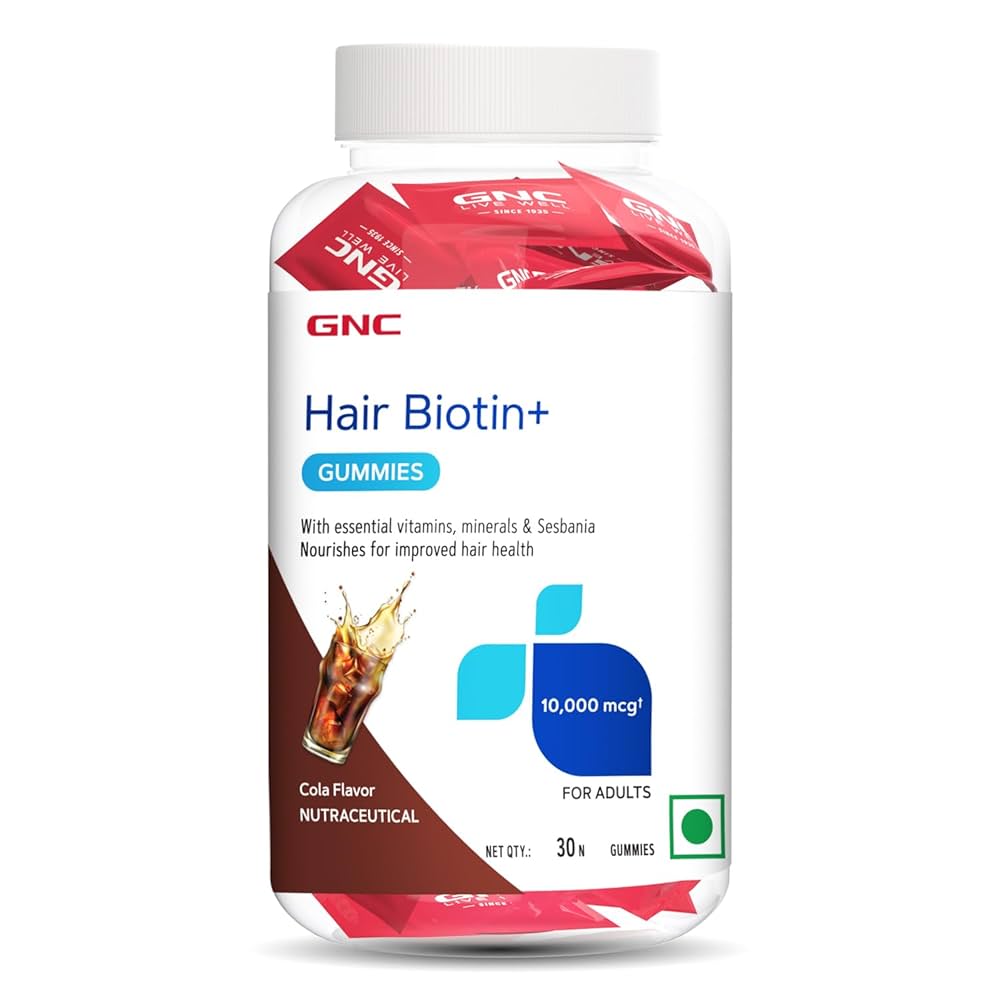GNC Biotin Hair+Gummies 30tab