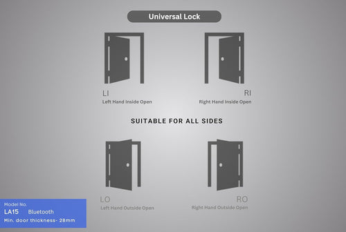 Fingerprint Door Lock with Finger Access, Mobile Application