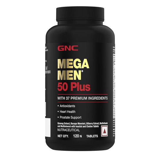 GNC Mega Men 50 Plus Tablets 1x120