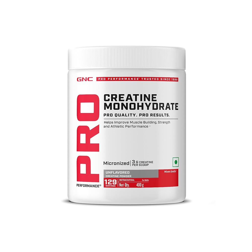 GNC Creatine Monohydrate Unflavored 400gms