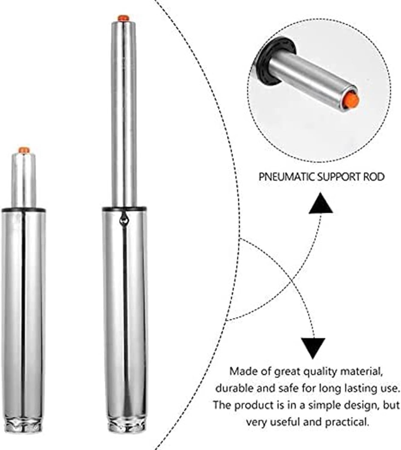 Gas Lift Heavy Duty Hydraulic and Pneumatic Shock Cylinder 120mm