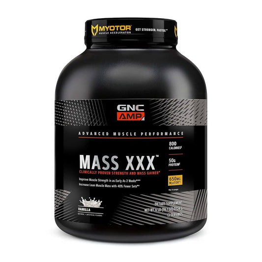 GNC AMP Mass XXX Powder Vanilla 2kg