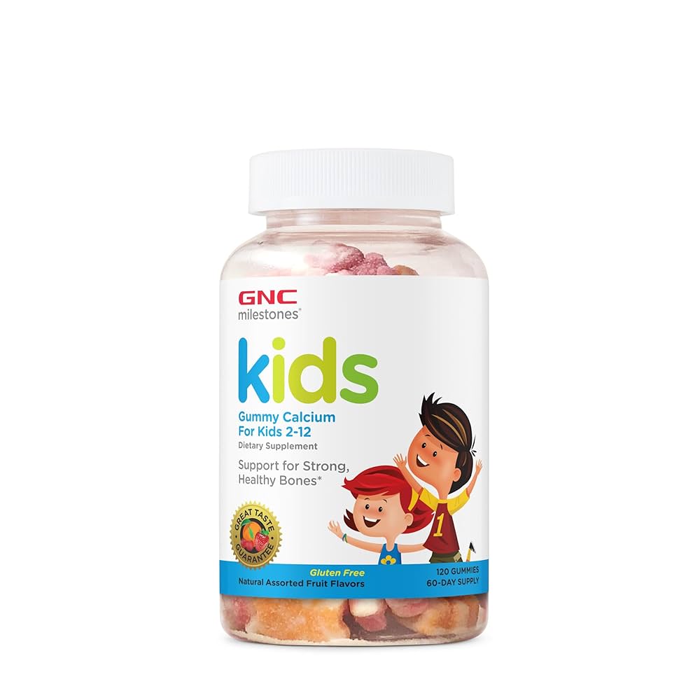 GNC Kids Calcium Gummy Chewtabs 1x60