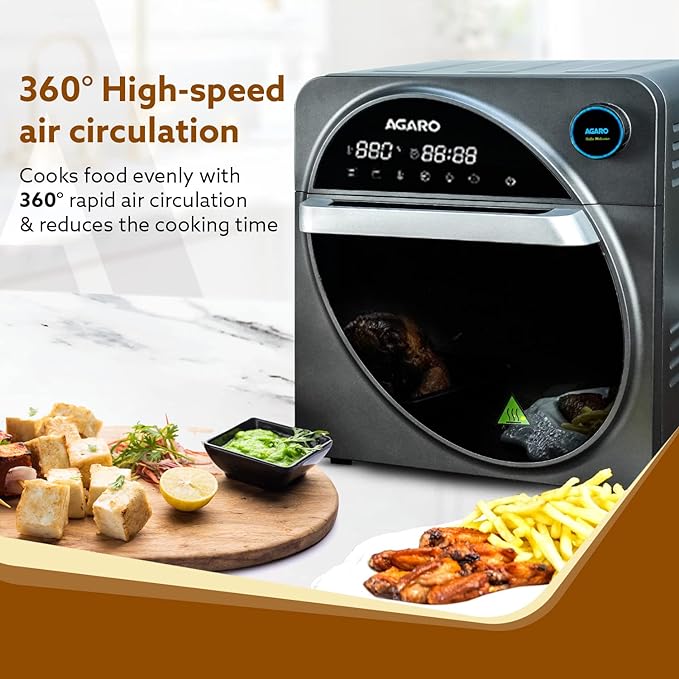 Royal Air Fryer For Home, 14.5L, Rotisserie Convection Oven