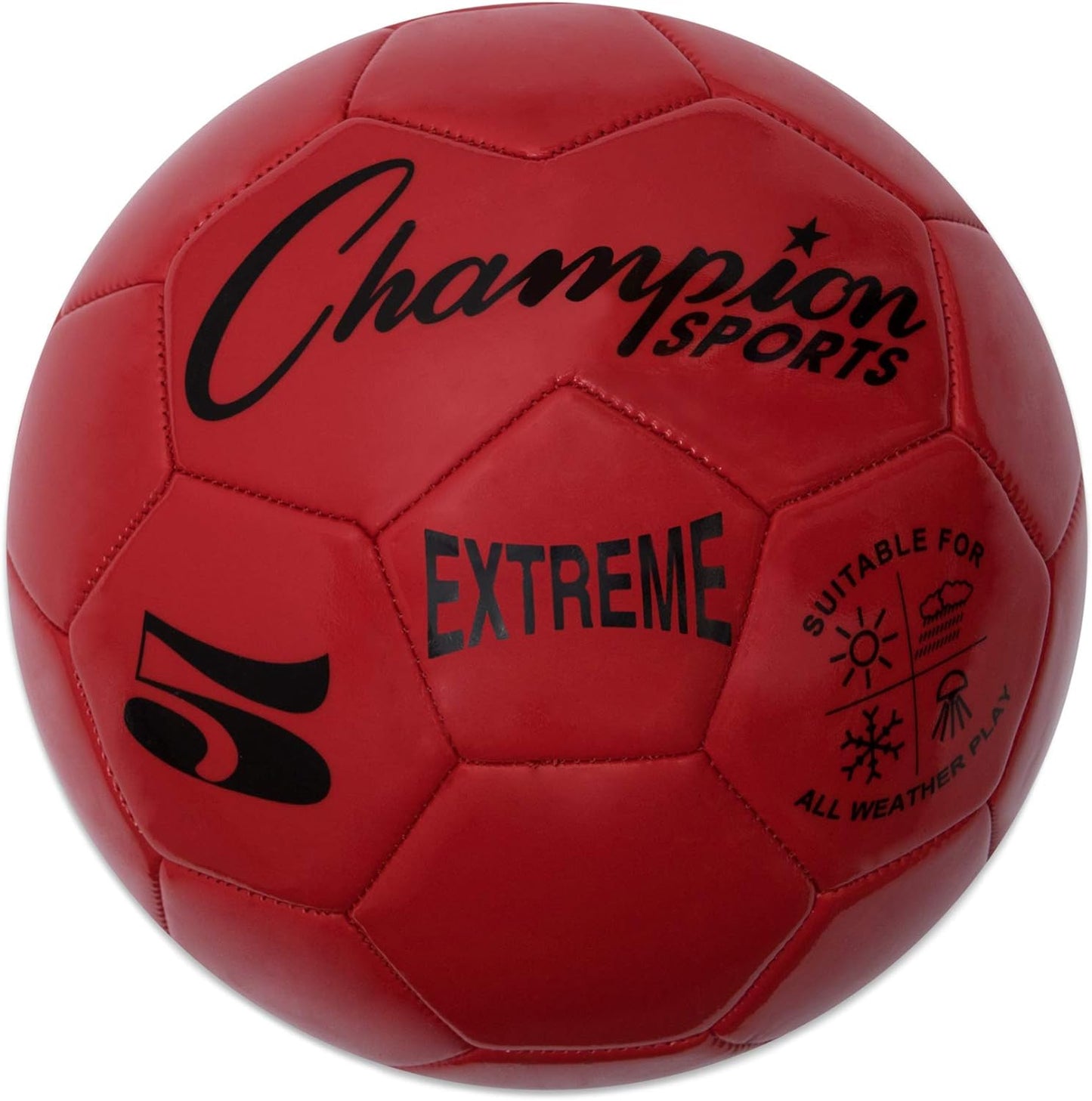 Sports Extreme Series Composite Soccer Ball: Sizes 3, 4, 5 in Multiple Colors