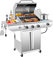 High Quality Stainless Steel BBQ Gas Grill Island Outdoor Kitchen Gas Oven for Garden Use