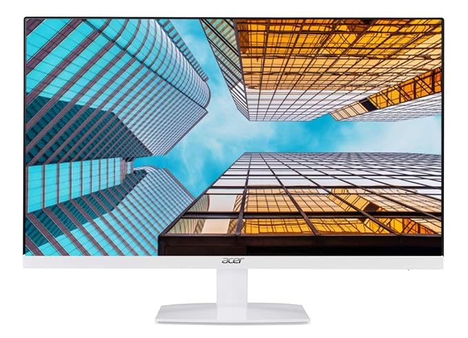 HA240Y 23.8 inch FHD IPS Ultra Slim Frameless Monitor with Stereo Speakers