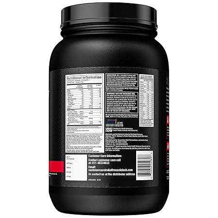 MuscleTech Nitro-tech Ripped Whey Protein Powder(Vanilla)