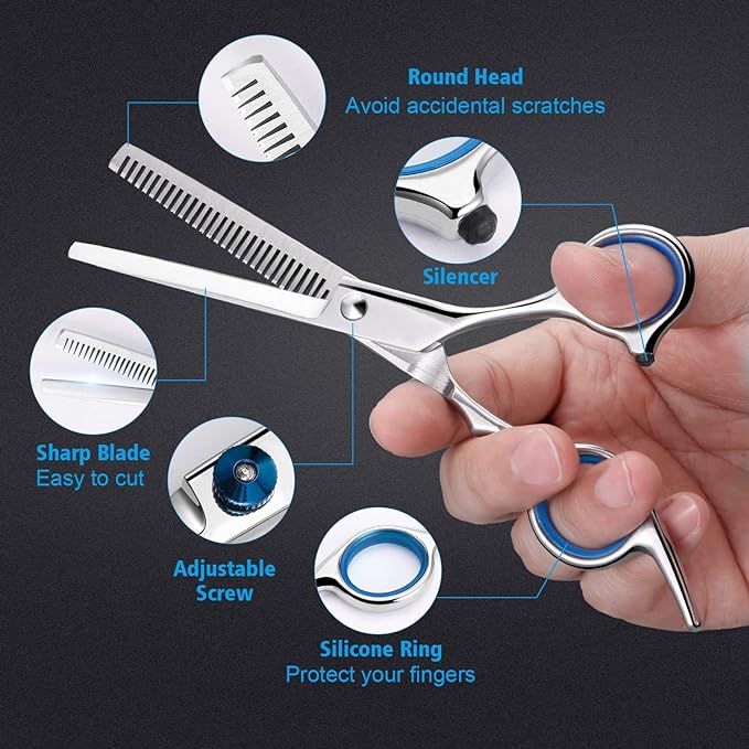 Professional Hair Cutting Barber Scissors Kit