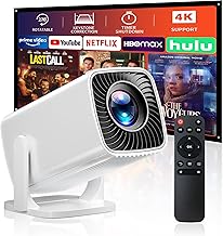 1080P Full HD Mini LED Projector with Auto Focus, 500 ANSI Lumens 2GB+16GB