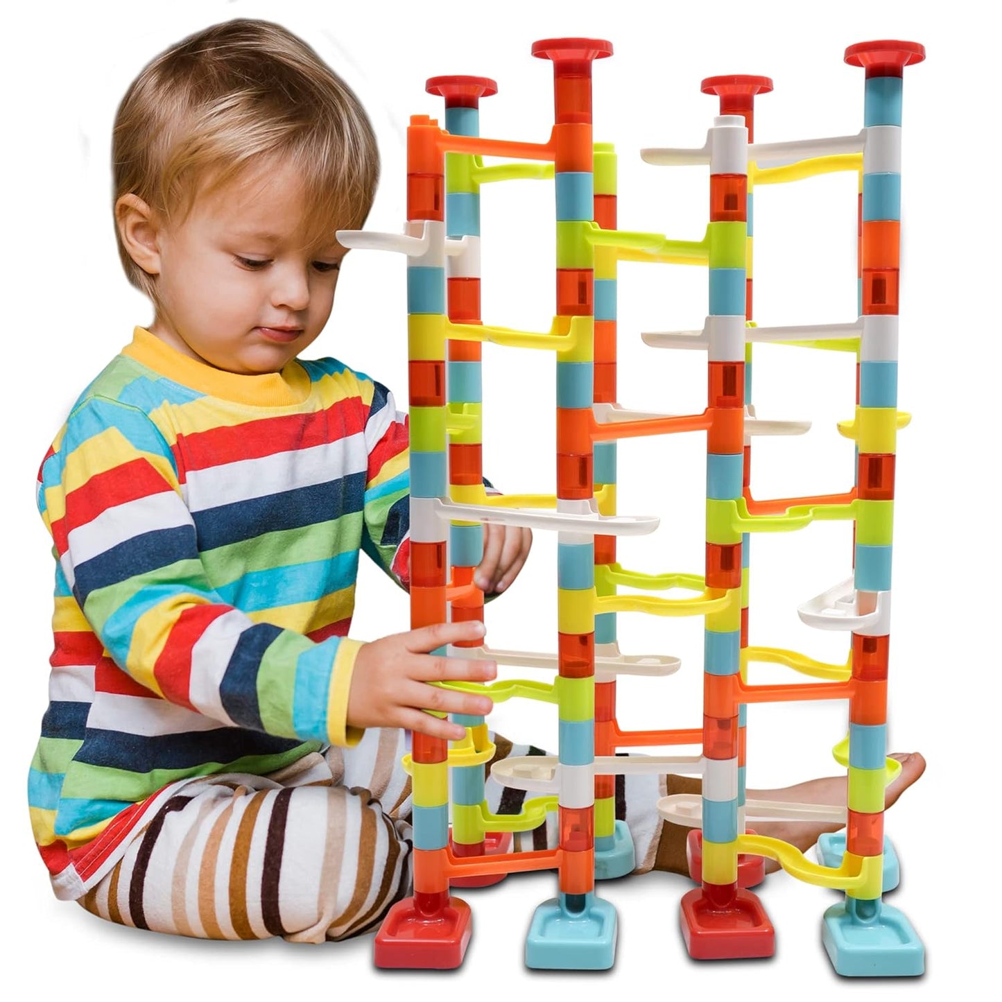 Marble Race Game Building Toy for Kid