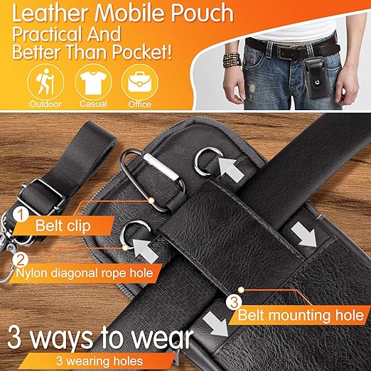 Leather Mobile Pouch