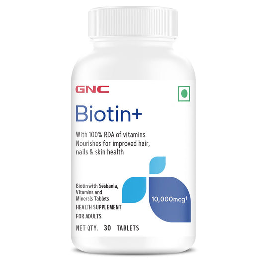 GNC Biotin Plus Tablets 1 x 30
