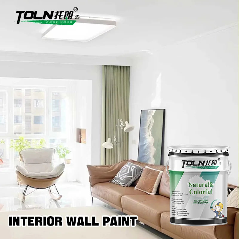 Wholesale High Adhesion Acrylic Interior Latex Paint Coating Water-Based Paint Interior Wall Latex Paint Home Wall Coating