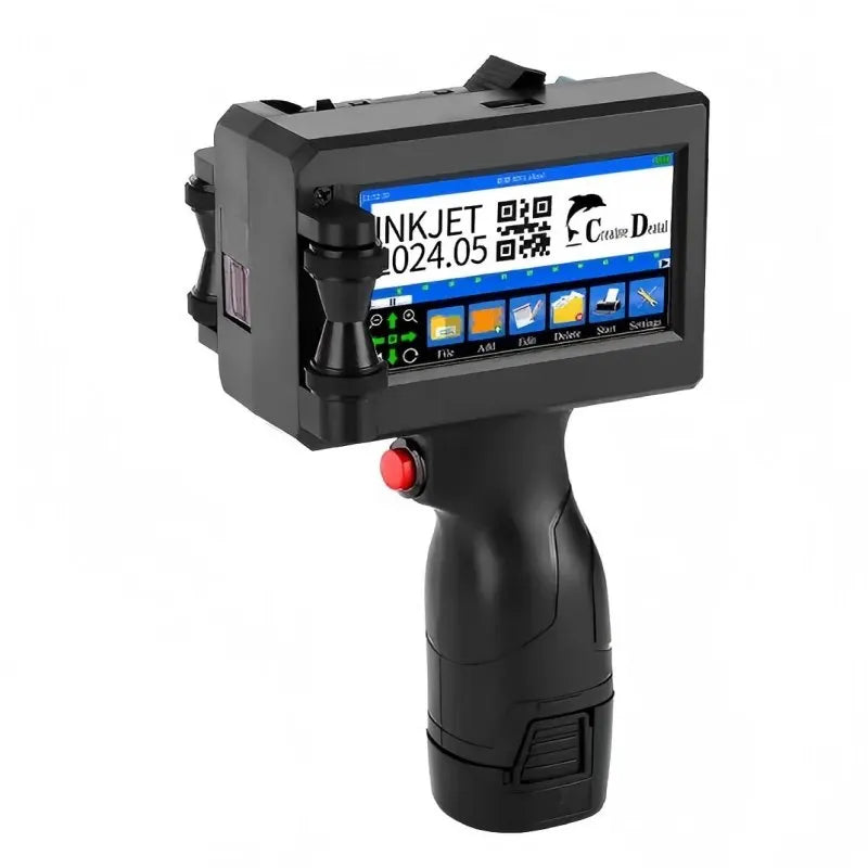 TIJ Portable Mini Inkjet Printer Handheld Batch Coding Machine for logo Pics Printing Neutral Packing OEM