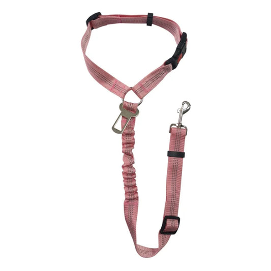 Outdoor Nylon Pet Cat Dog Leash Restraint Harness Headrest Adjustable Strong Durable 360 Degree Swivel