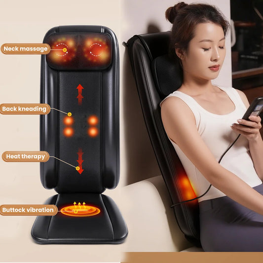 3 in 1 Back Massager Shiatsu Neck and Back Massager with Soothing Heat Massage Machine