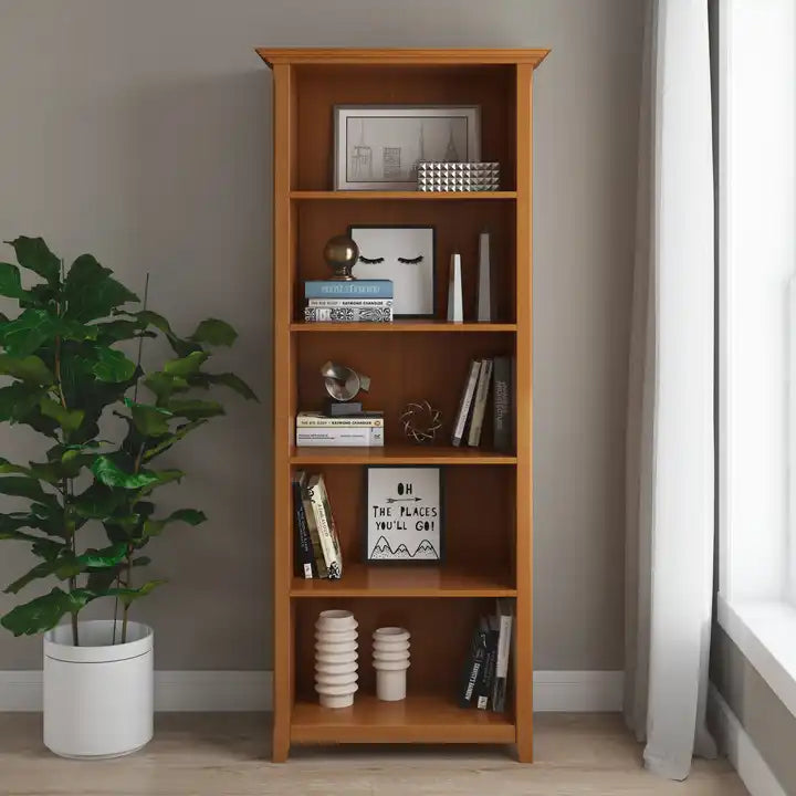 Wooden bookshelf library furniture