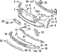 CX50 Front Cover Assembly Parts