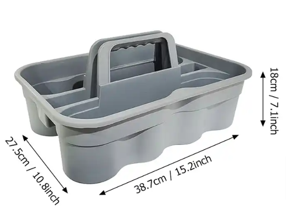 Plastic Portable Storage Cleaning Caddy