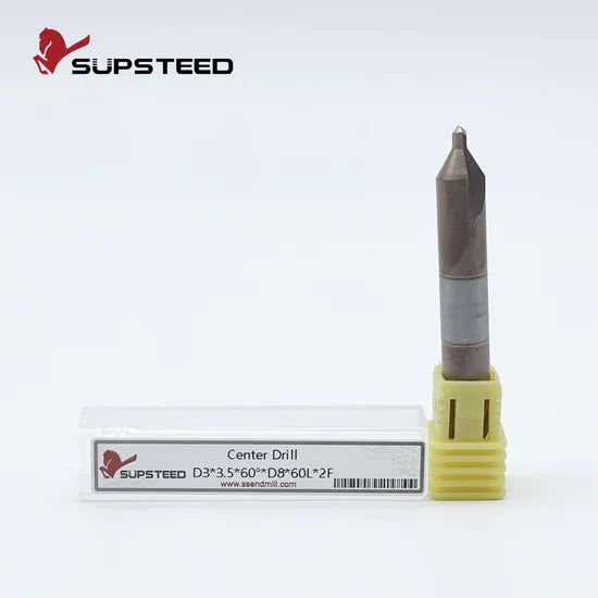 Consumer Electronics Milling Cutter CNC Solid Tungsten Steel Carbide End Mill Center Drill for Innovative Devices