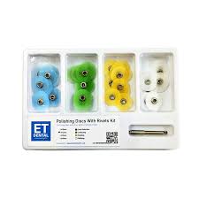 Import Dental Polishing Discs Kit with Rivets, 40pcs - High-Quality, Versatile Grits
