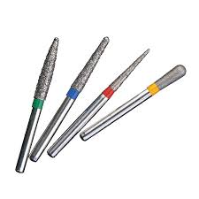 Import Pack of 10 FG 010-016M Diamond Dental Burs - Non-Sterile, High-Quality, Precision Cutting