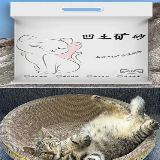 Eco-Friendly Cat Litter Made From Natural, Biodegradable Ingredients