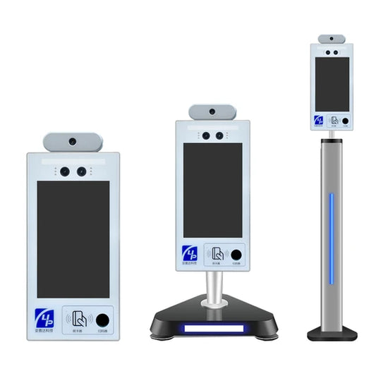 Face Recognition Temperature Detection Turnstile RFID Swing Barrier Gate with Consumer Electronics Technology