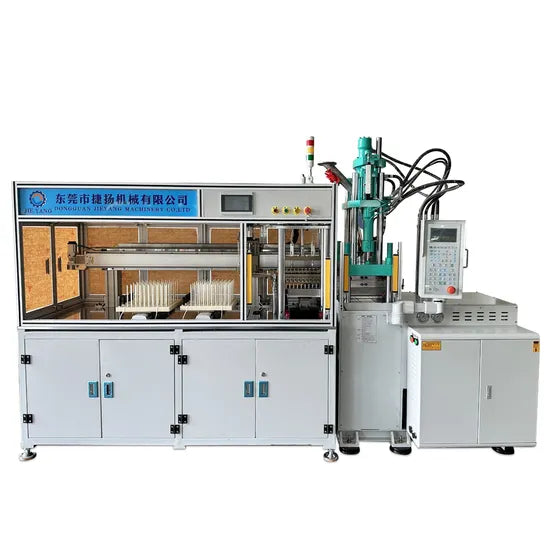 Full Automatic Equipment Manufacturing Plastic Flosser Dental Floss Stick Tooth Pick Making Vertical Injection Molding Machine