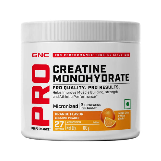 GNC Creatine Monohydrate Powder Orange 100gm