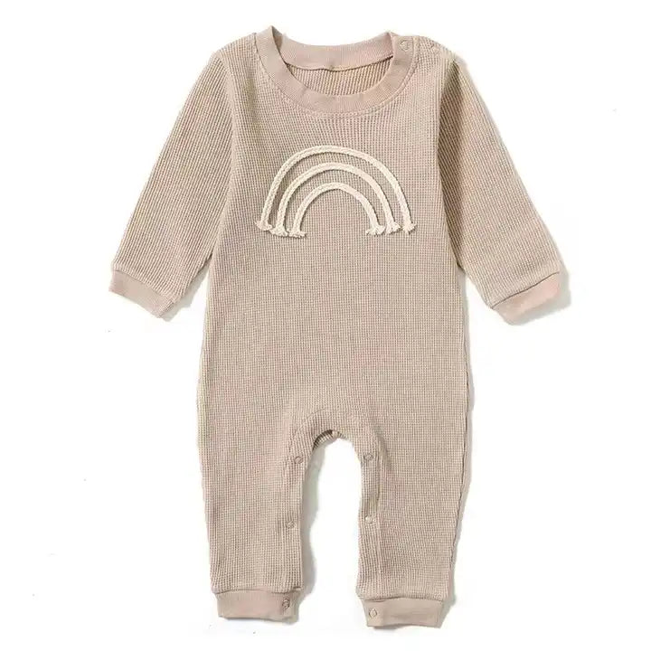 Spring Summer Long Sleeves Infants Romper Toddlers Jumpsuits