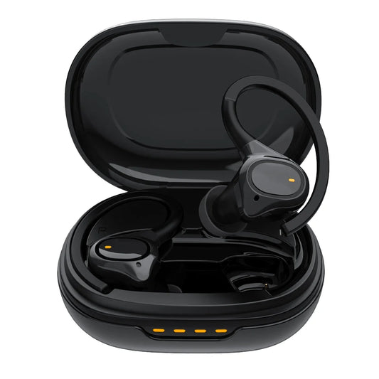 Q7 OWS True Wireless for Bluetooth Earphones High-Definition Waterproof Sports Noise-Cancelling LED Battery Open-Ear Hook Design