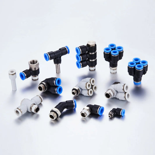 Ningbo Isaiah Brand Pneumatic Parts BSP PT One Touch Push in Connect Tube Air Fittings