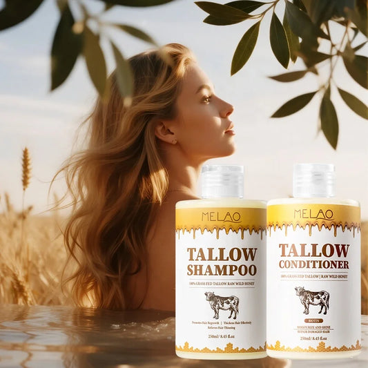 Private Label Unscented Handmade Tallow & Goat Milk Shampoo Moisturizing Beef Tallow Shampoo