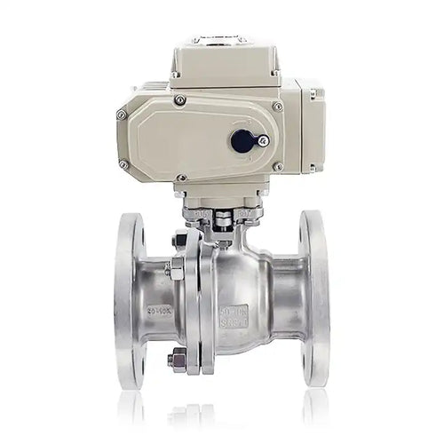 Flange Electric Ball Valve Two-Piece Full Bore for Water Oil Gas